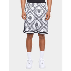 Casual Karl Kani Unisex Shorts, 140 g/m², White/Black
