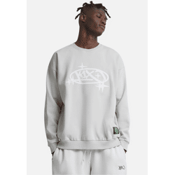 modernes K1X | KICKZ Herren Sweatshirt 300 g/m² mit Baumwolle Grau