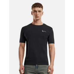 modernes Karl Kani Herren T-Shirt 220 g/m² mit Baumwolle Schwarz