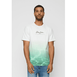 modernes Sean John Herren T-Shirt 250 g/m² mit Baumwolle Weiß
