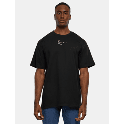 bequemes Karl Kani Herren T-Shirt 240 g/m² mit Baumwolle Schwarz