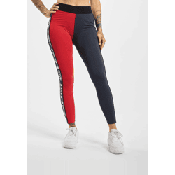bequeme Karl Kani Damen Hose Stretch mit Baumwolle Rot/Graphit
