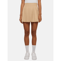stilvolles Karl Kani Damen Kleid Stretch mit Baumwolle Beige