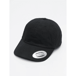 coole Checked Flanell Unisex Cap 226 g/m² mit Baumwolle Schwarz