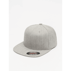 sportliche Flexfit Herren Cap Stretch Grau