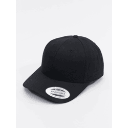 coole Flexfit Unisex Cap 283 g/m² mit Baumwolle Schwarz