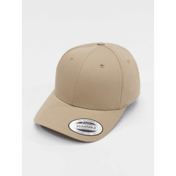 lässige Flexfit Unisex Cap 283 g/m² mit Baumwolle Beige