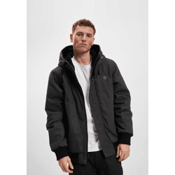 moderne Brandit Herren Jacke mit Baumwolle Anthrazit