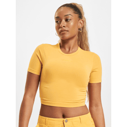 modernes Freddy Damen T-Shirt mit Baumwolle Gelb