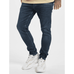 lässige 2Y Premium Herren Jeans Skinny Fit mit Baumwolle Blau