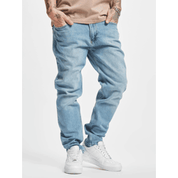 bequeme 2Y Premium Herren Jeans Skinny Fit Reißverschluss Taschen mit Baumwolle Blau