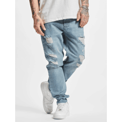 Casual 2Y Premium Men's Skinny-Fit Jeans with Cotton, Blue