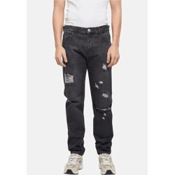 moderne 2Y Premium Herren Jeans Stretch Taschen mit Baumwolle Schwarz