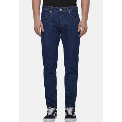 Casual 2Y Premium Men's Stretch Jeans with Zipper, Cotton, Blue