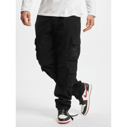 bequeme Brandit Herren Jeans Slim Fit mit Baumwolle Schwarz