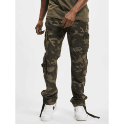 moderne Brandit Herren Jeans Slim Fit Taschen mit Baumwolle Camouflage