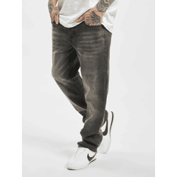 lässige Brandit Herren Jeans Stretch Taschen Straight Fit mit Baumwolle Schwarz