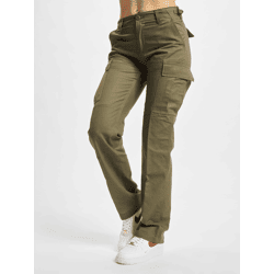 moderne Brandit Damen Jeans mit Baumwolle Khaki