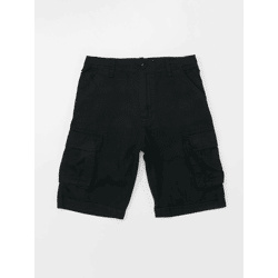 sommerliche Brandit Unisex Shorts Kordelzug Reißverschluss Schwarz