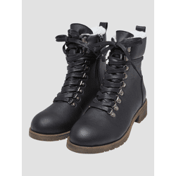 markante Brandit Damen Boots Schwarz