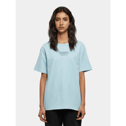 lässiges Days Beyond Damen T-Shirt 140 g/m² mit Baumwolle Hell-Blau