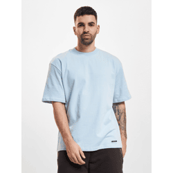 sportliches Bazix Republiq Herren T-Shirt mit Baumwolle Hell-Blau