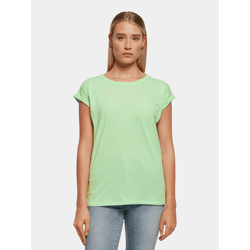 modernes Build Your Brand Damen T-Shirt 140 g/m² mit Baumwolle Pastell-Grün