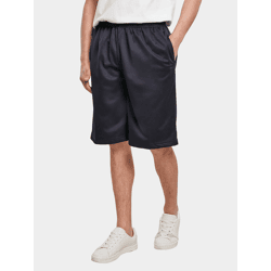 sommerliche Build Your Brand Herren Shorts Mesh 130 g/m² Navy