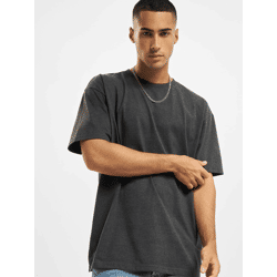 bequemes Build Your Brand Herren T-Shirt Oversize 240 g/m² mit Baumwolle Anthrazit