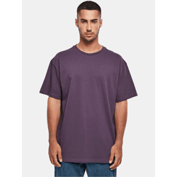 modernes Build Your Brand Herren T-Shirt Oversize 240 g/m² mit Baumwolle Violett