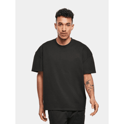 bequemes Build Your Brand Herren T-Shirt Oversize 300 g/m² mit Baumwolle Schwarz