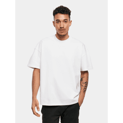 modernes Build Your Brand Herren T-Shirt Oversize 300 g/m² mit Baumwolle Weiß