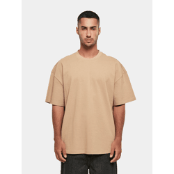 modernes Build Your Brand Herren T-Shirt Oversize 300 g/m² mit Baumwolle Beige