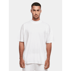 lässiges Build Your Brand Herren T-Shirt Oversize 220 g/m² mit Baumwolle Weiß