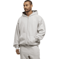 lässiger Carlo Colucci Herren Hoodie mit Baumwolle Grau