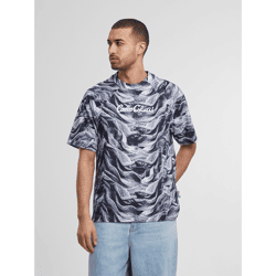 sportliches Carlo Colucci Herren T-Shirt mit Baumwolle Schwarz