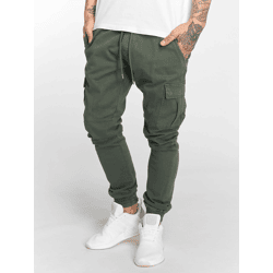 bequeme DEF Herren Jeans 260 g/m² mit Baumwolle Khaki