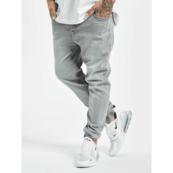 moderne DEF Herren Jeans Stretch mit Baumwolle Grau