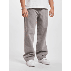 moderne DEF Herren Jeans Reißverschluss Taschen mit Baumwolle Grau