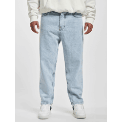 bequeme DEF Herren Jeans Reißverschluss Taschen mit Baumwolle Blau