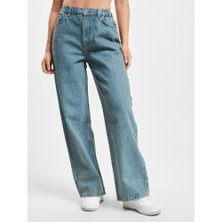 lässige DEF Damen Jeans mit Baumwolle Blau