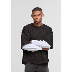 bequemes DEF Herren T-Shirt mit Baumwolle Schwarz