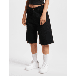 bequeme DEF Damen Shorts mit Baumwolle Schwarz