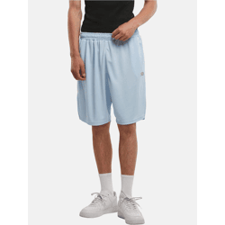 sommerliche DEF Herren Shorts Mesh Hell-Blau
