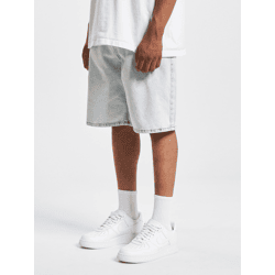 Comfortable DEF Men's Denim Shorts with Cotton, Light Blue