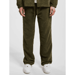 bequeme DEF Herren Hose Kordelzug Taschen Khaki