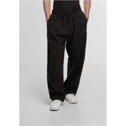bequeme DEF Herren Jogginghose aus Baumwolle Freizeit-Hose Chill-Hose Schwarz