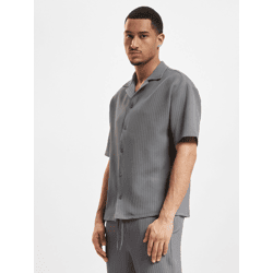 Casual DEF Men's Stretch Polo Shirt, Gray