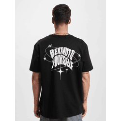 sportliches DEF Herren T-Shirt Oversize 240 g/m² mit Baumwolle Schwarz