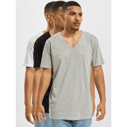 Modern DEF Men's T-Shirt with Cotton in Black/White/Gray